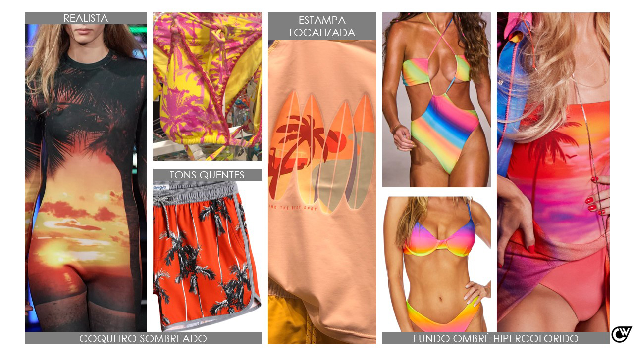 Estampas tropicais renovadas para o Beachwear Verão 24 - Catchwalk